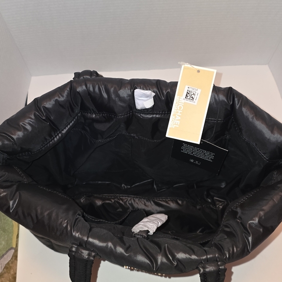 Michael Kors Black Stirling Large Tote - Picture 3 of 5